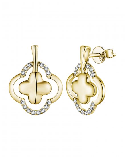 CLOVER STYLE DIAMOND DANGLING (VE472)